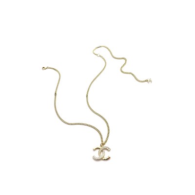 CHANEL DOUBLE C NECKLACE ABC473 